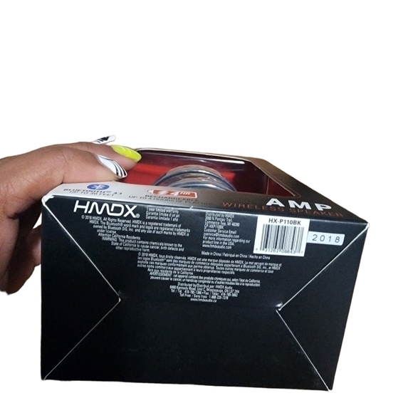 𝅺HMDX Amp Wireless Bluetooth Speaker Black NEW IN BOX - Picture 4 of 5